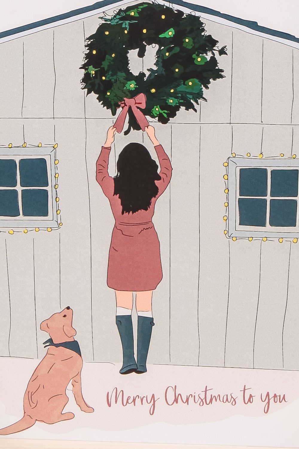 Decorating the House Carte de Souhait | Maison garçonne close-up