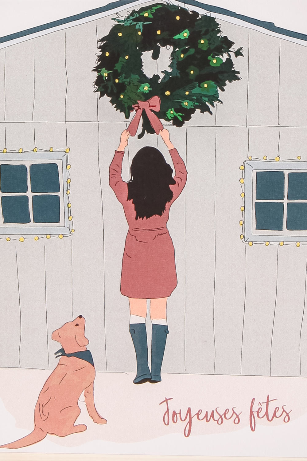 Décoration de la Maison Carte de Souhait | Maison garçonne close-up