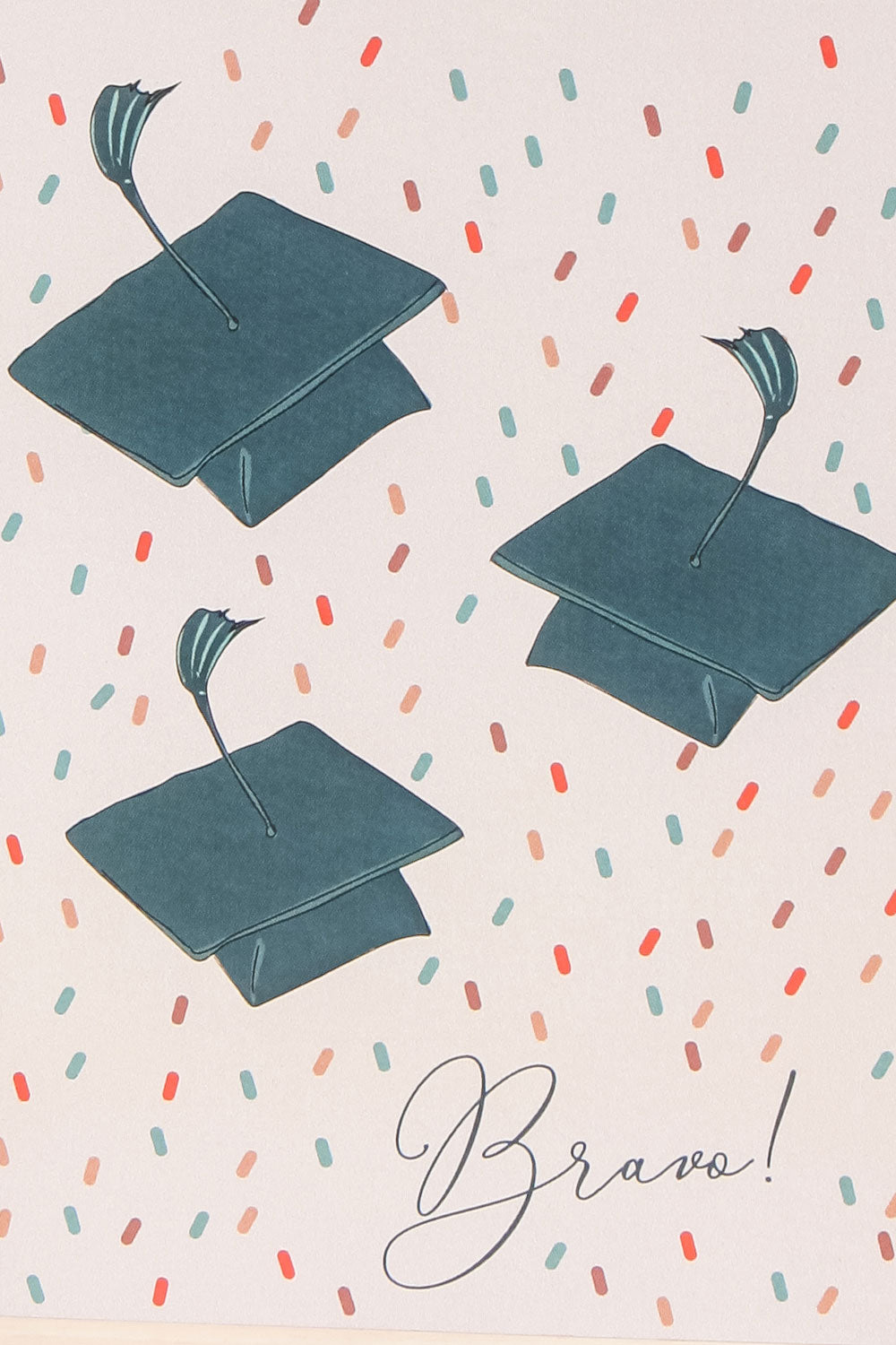 Graduation Card | Maison garçonne close-up