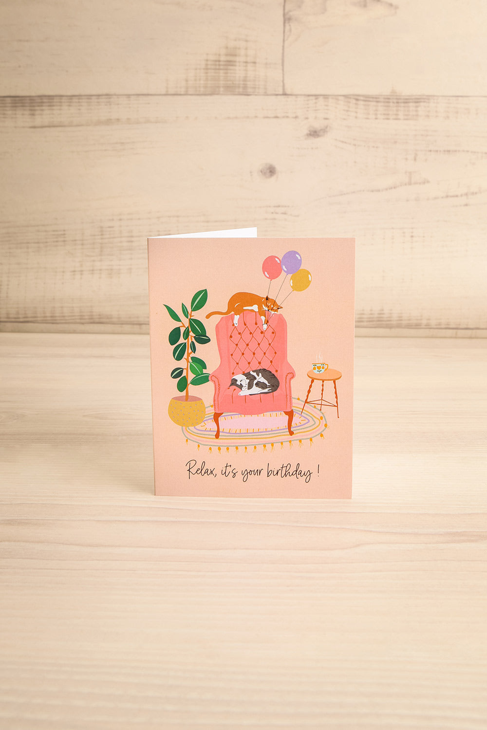 Relax, It's Your Birthday! Card | Maison garçonne