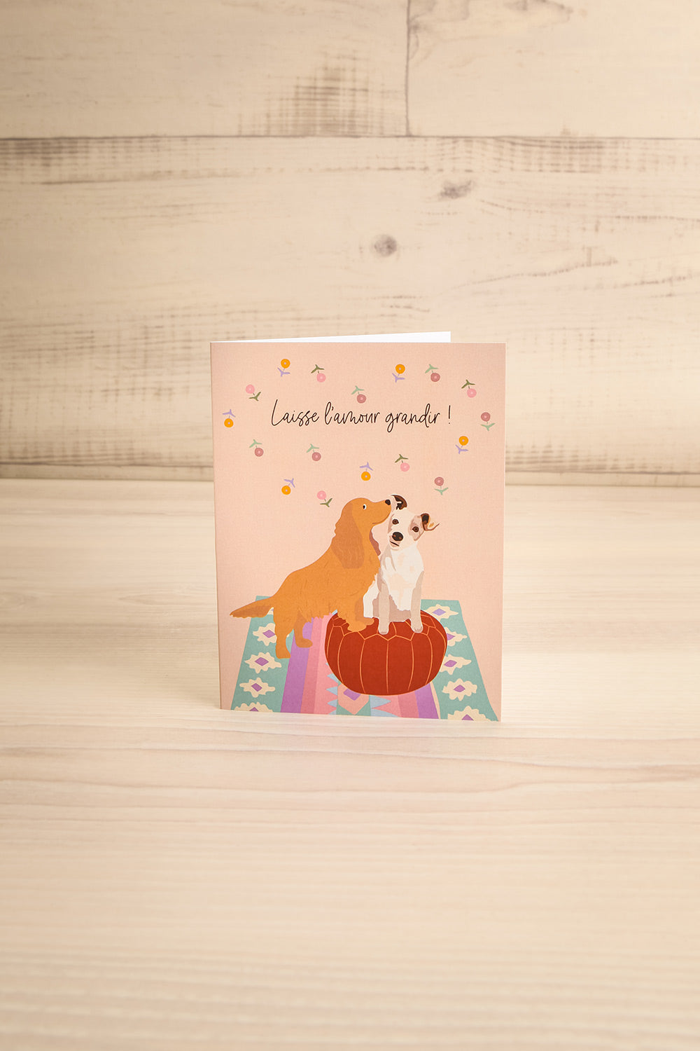Laisse l'Amour Grandir! Card | Maison garçonne