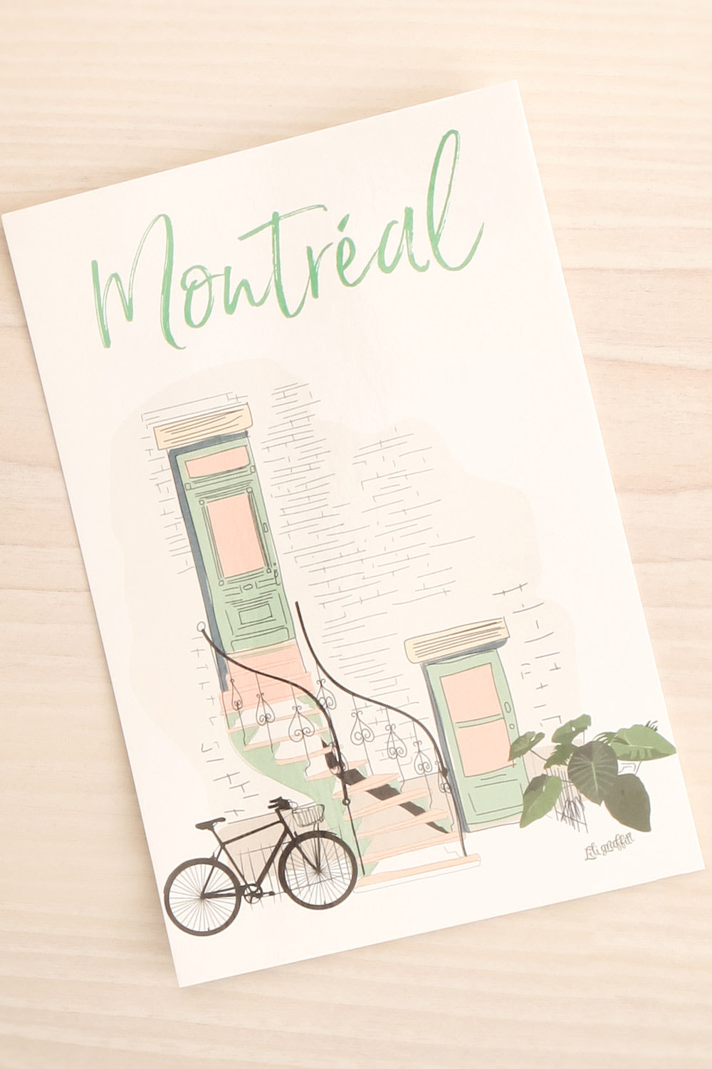 Carte Postale Escalier Post Card | La Petite Garçonne Chpt. 2 2