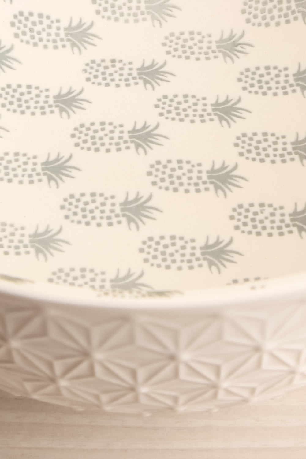 Cecchetti White Pineapple Printed Bowl | La Petite Garçonne Chpt. 2 2