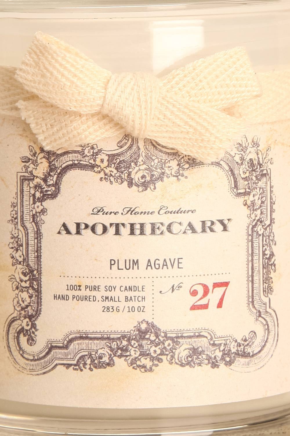 Chandelle Plum Agave -Perfumed candle in a jar 2