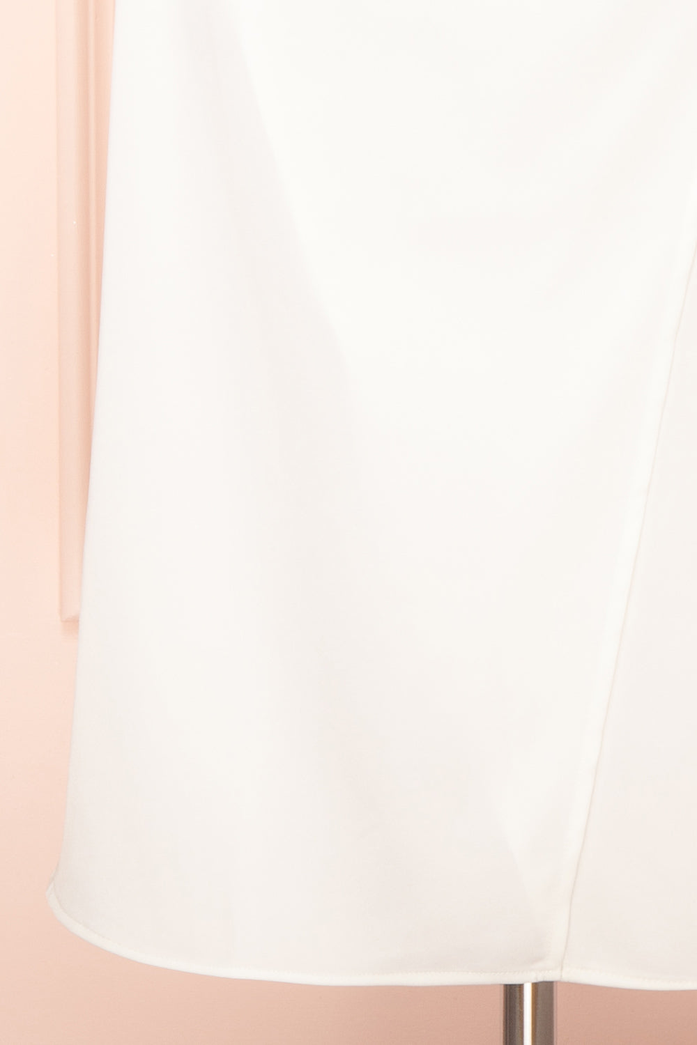 Chloe Ivory Cowl Neck Satin Midi Slip Dress | Boutique 1861 bottom