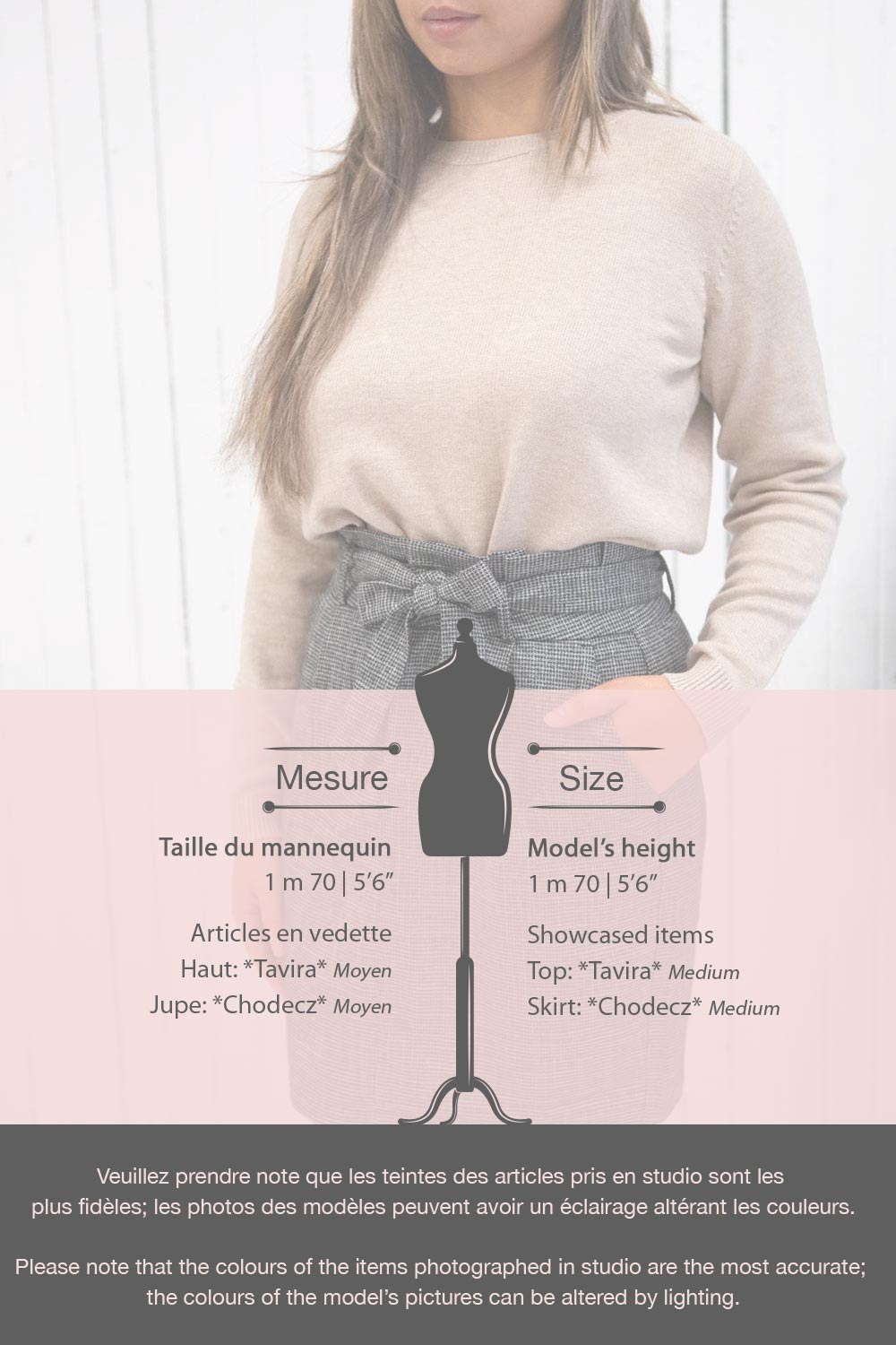 Tavira Beige Long Sleeve Knit Top | La petite garçonne fiche