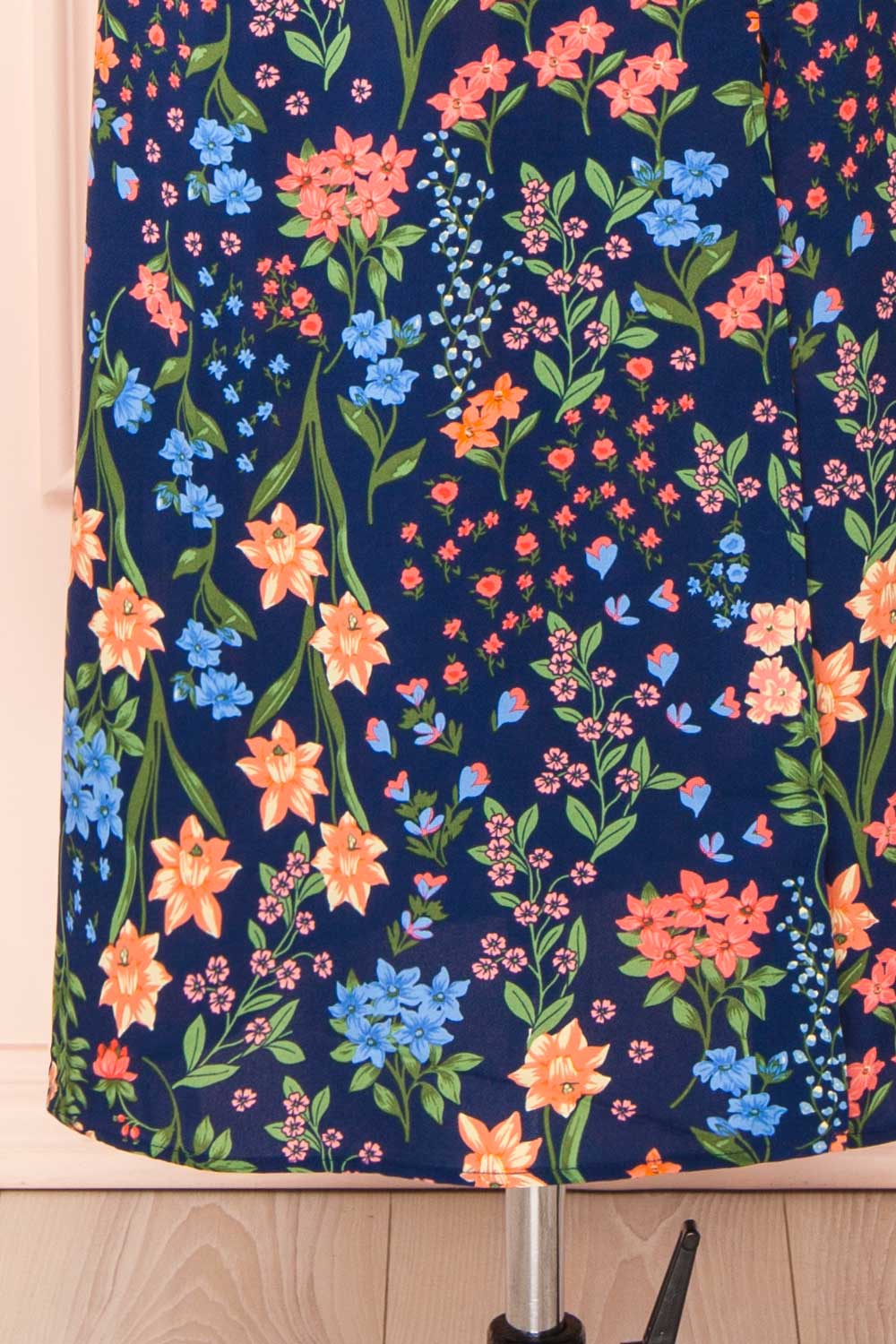 Cirilla Navy Floral Dress | Boutique 1861 bottom