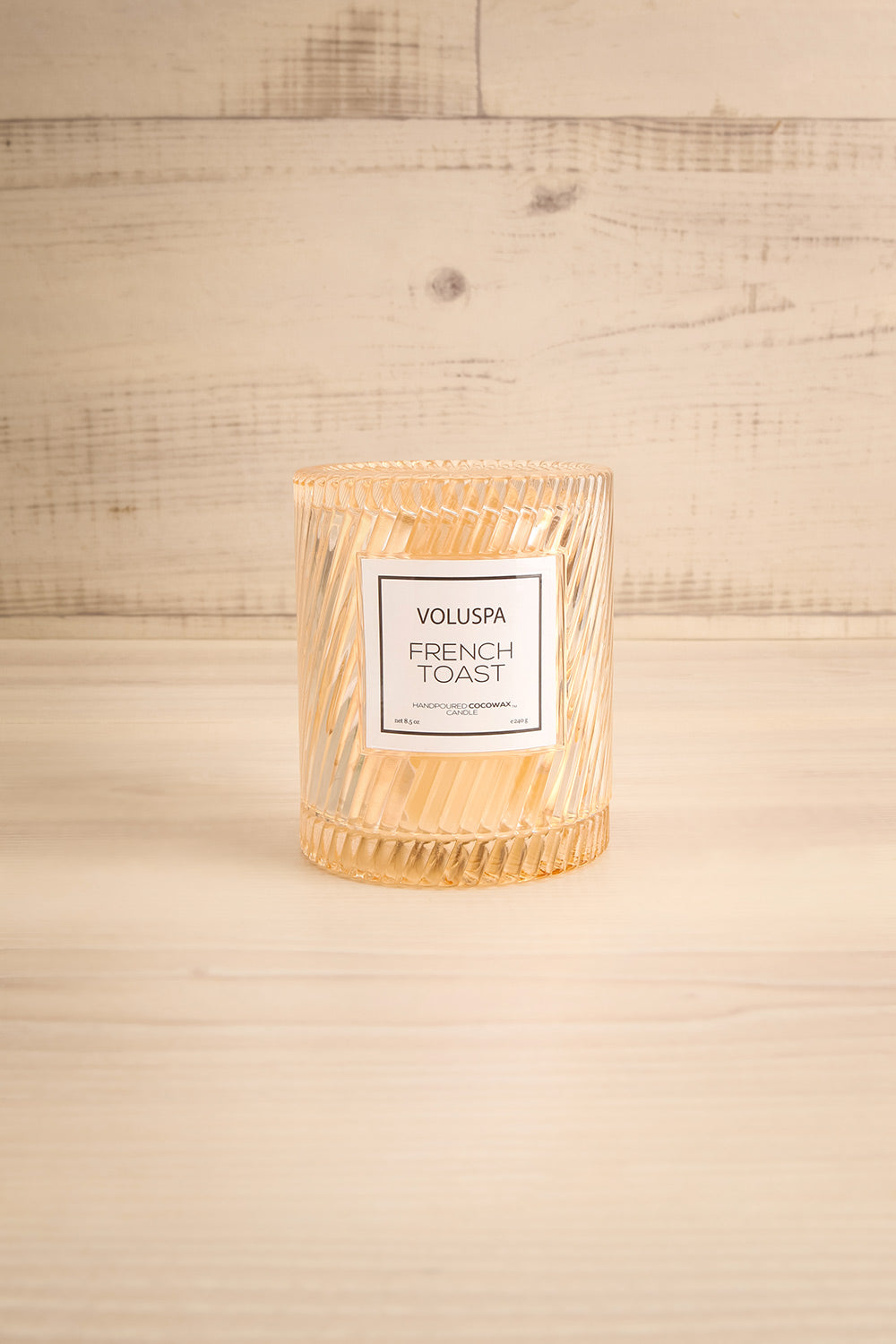 Cloche Candle French Toast | Voluspa | La Petite Garçonne front