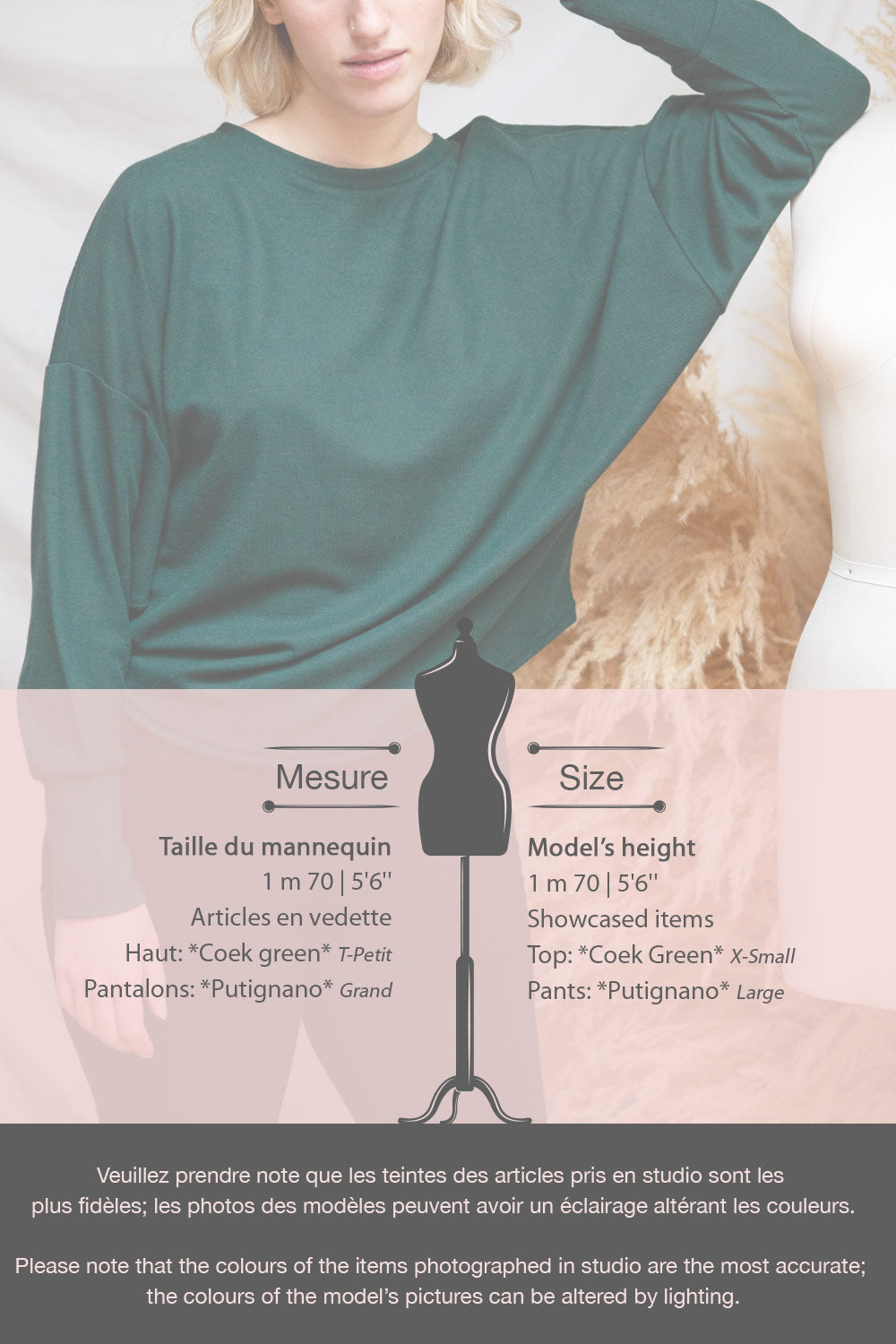 Coek Cream Sparkly Long Sleeve Top | La petite garçonne fiche