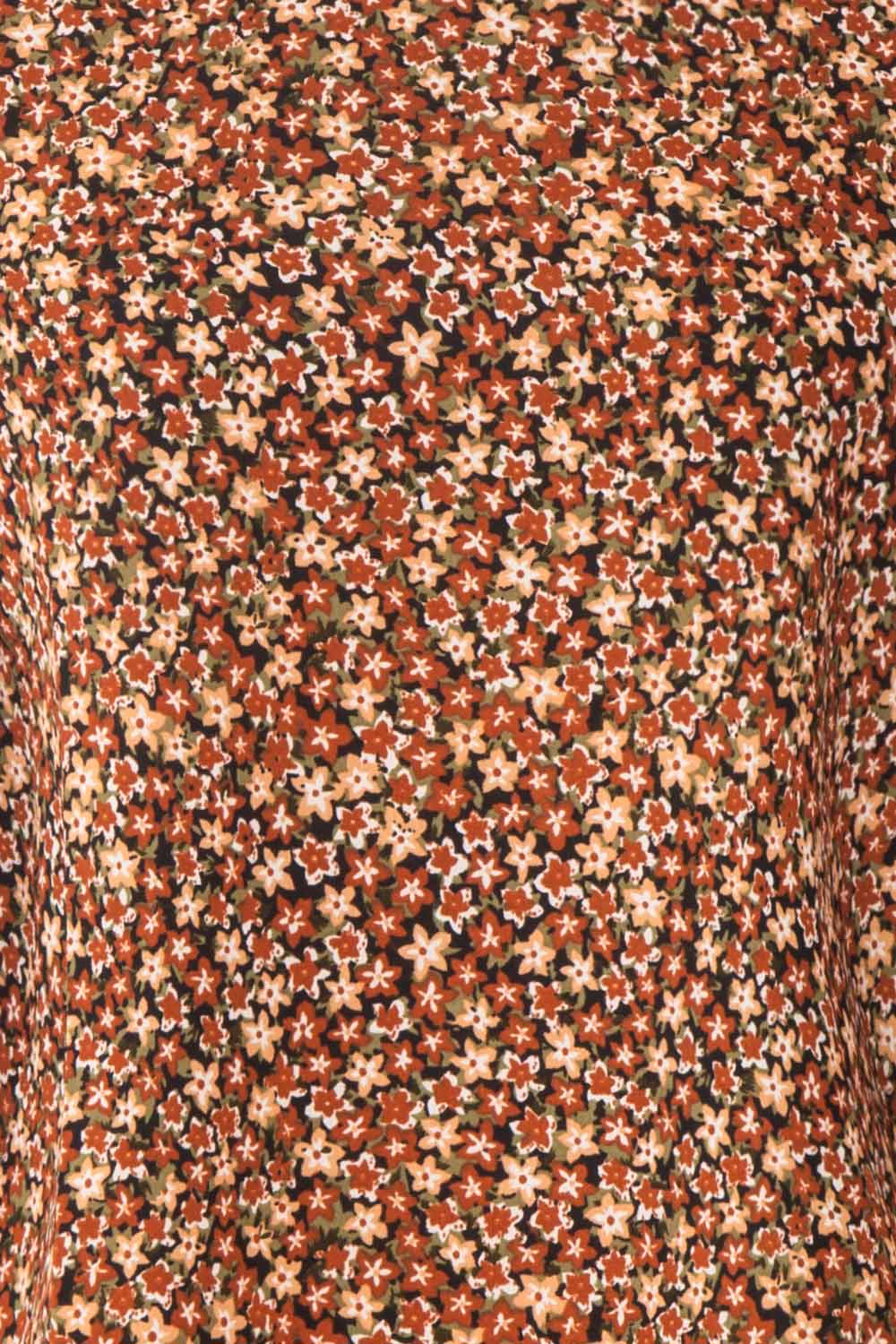 Copera Floral Long Sleeved Blouse | Boutique 1861 fabric detail