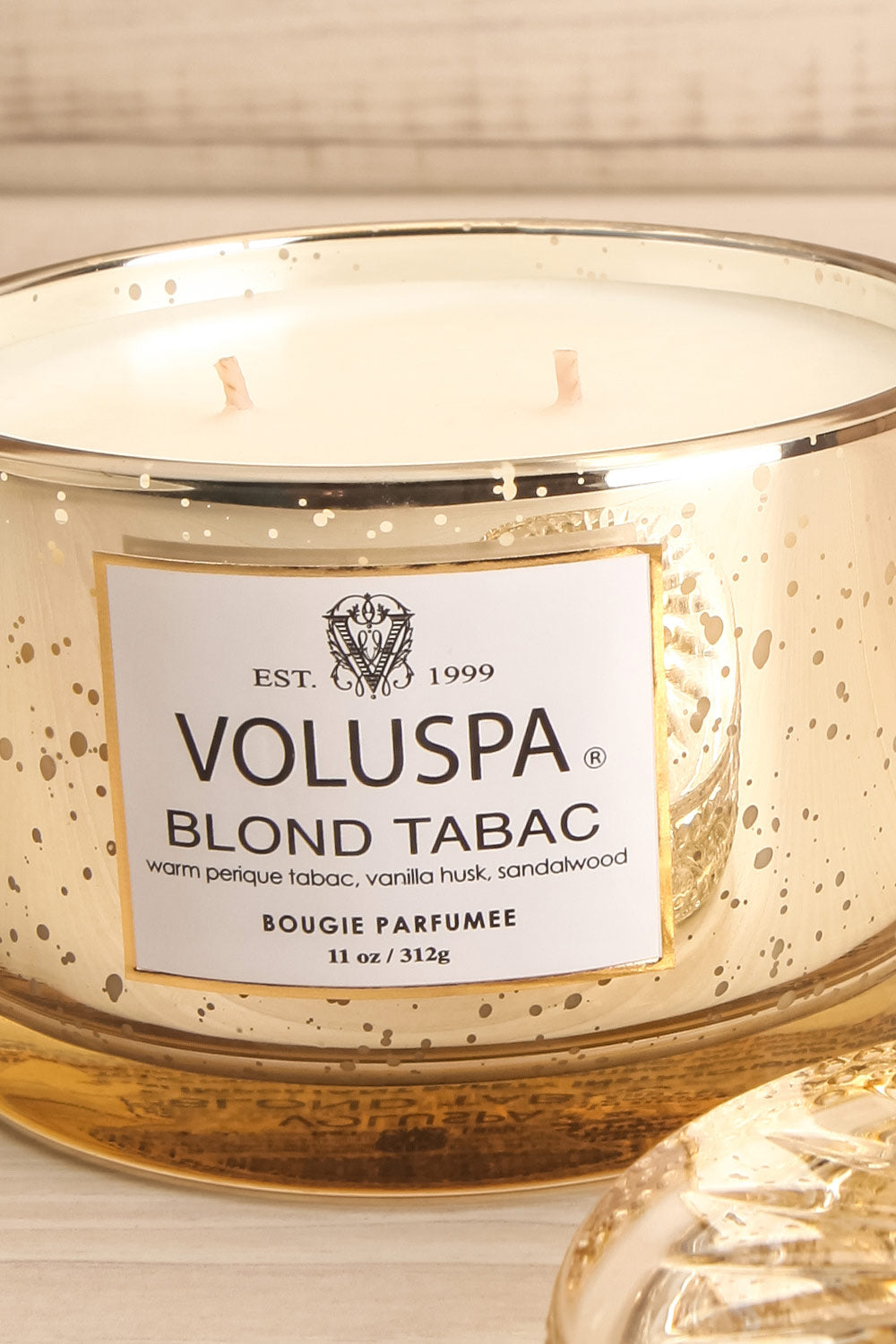 Corta Candle Blond Tabac | La petite garçonne open close-up