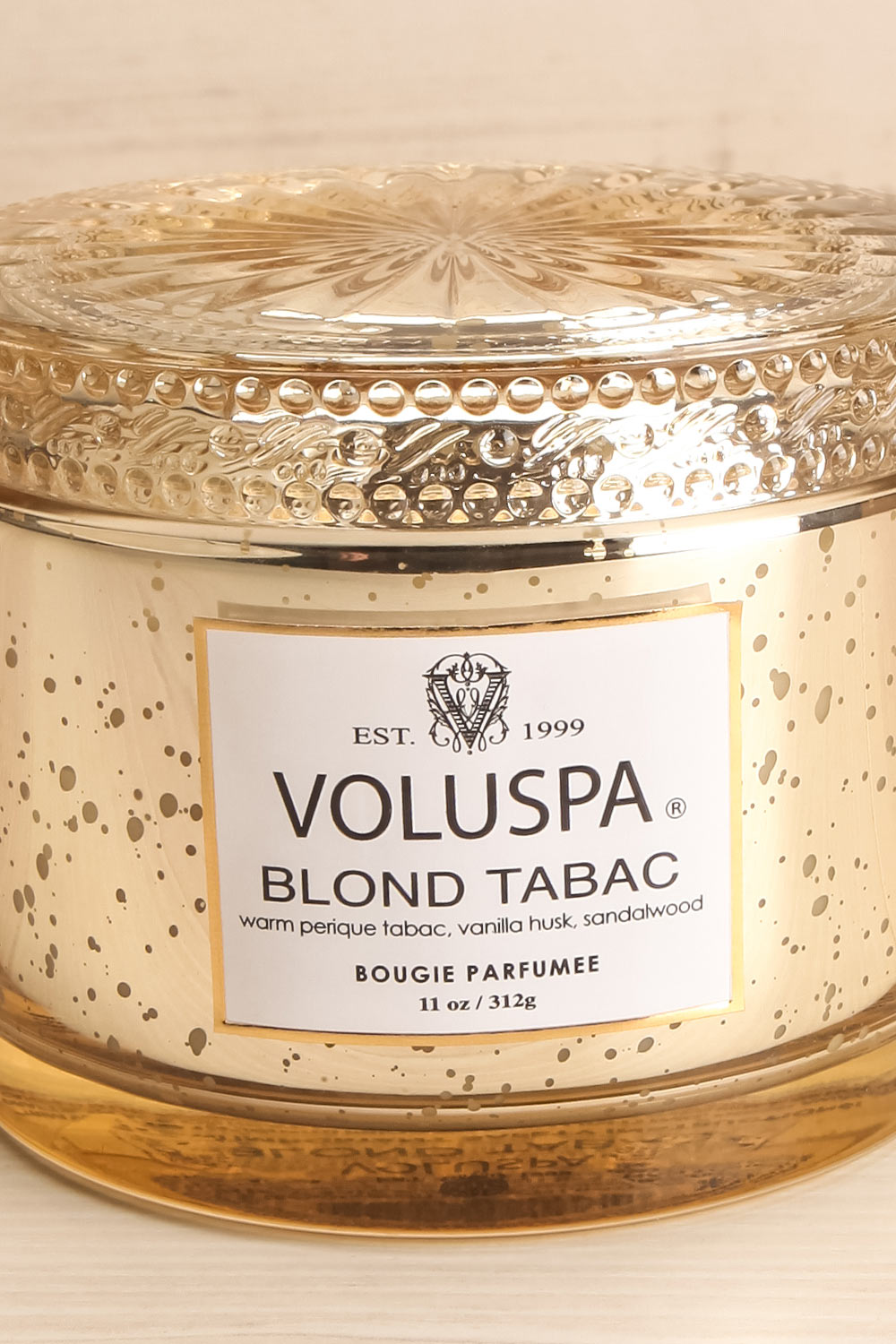 Corta Candle Blond Tabac | La petite garçonne close-up