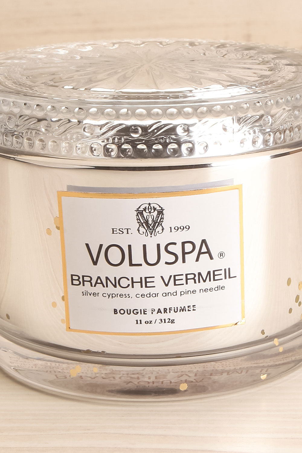 Corta Candle Branche Vermeil | La petite garçonne close-up