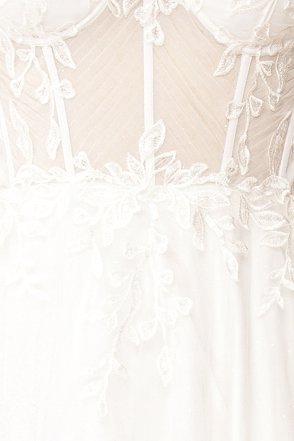 Cossette Strapless Corset Maxi Dress | Boudoir 1861 details