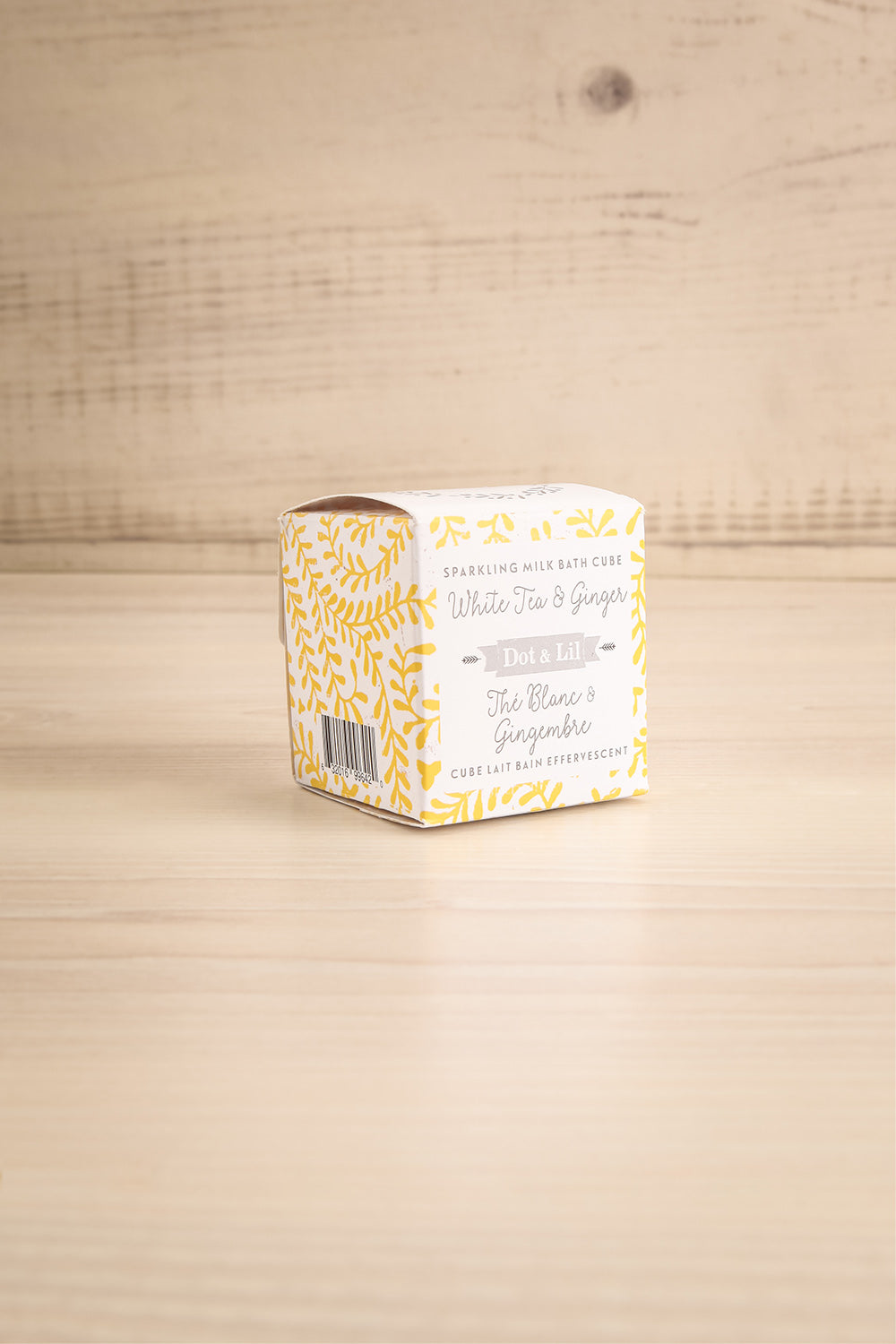 Cube Lait de Bain The Blanc Gingembre Milk Bath | La petite garçonne box