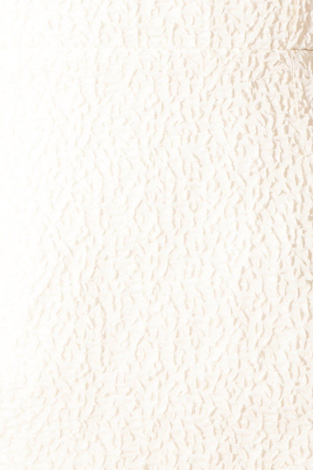 Daria Ivory Textured Open-Back Short Dress | Boutique 1861 fabric