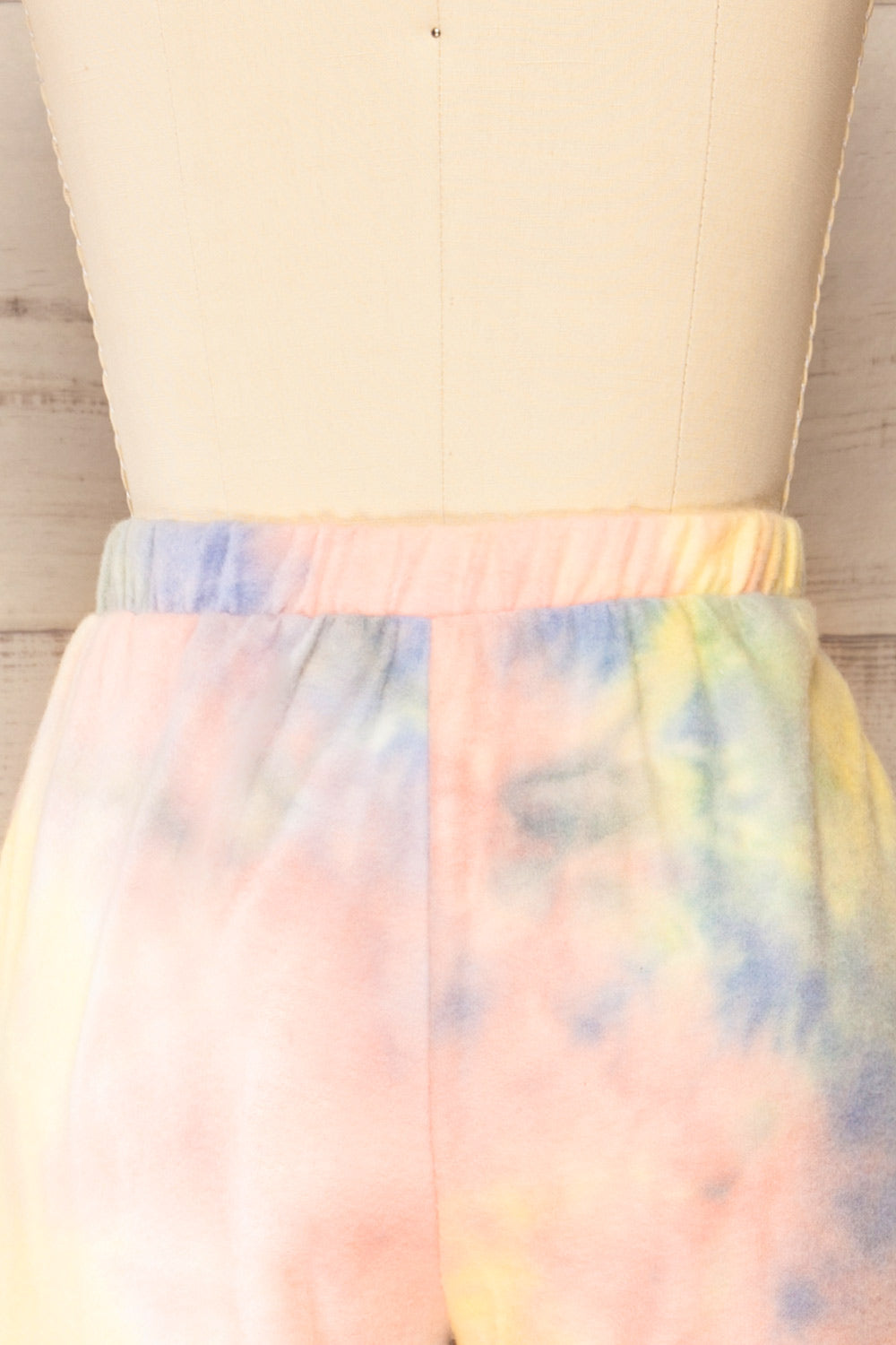 Davos Soft Tie Dye jogger pants | La petite garçonne back close-up