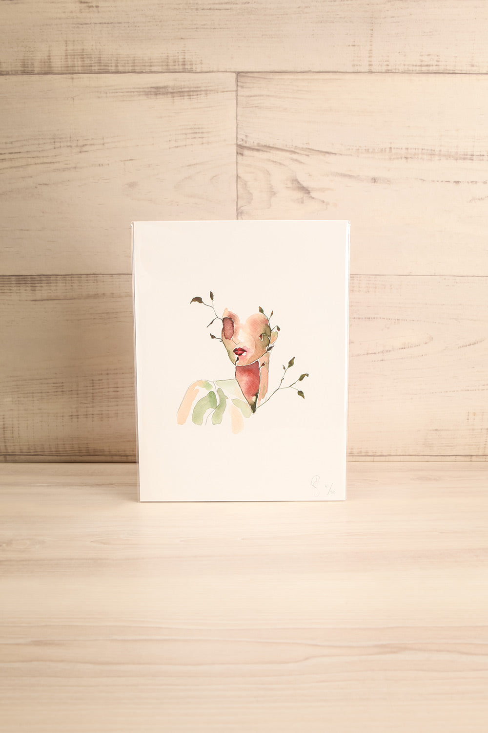 Dearest Watercolour Portrait | La Petite Garçonne small