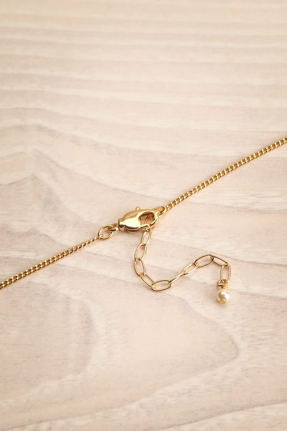 Desanka Maksimovic Gold Padlock Pendant Necklace | La petite garçonne closure