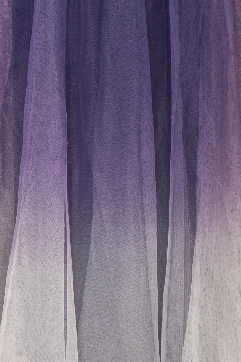 Docina Ocean Navy Blue & White Tulle Maxi Prom Dress | FABRIC DETAIL | Boutique 1861