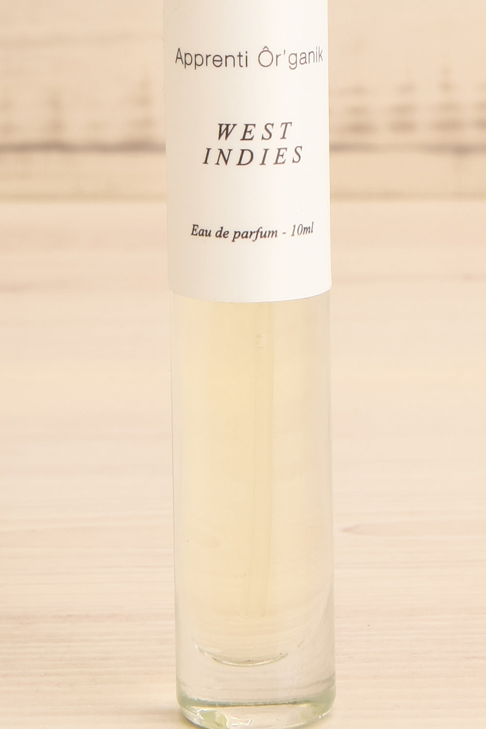 West Indies Eau de Parfum | Maison garçonne 10 ml close-up