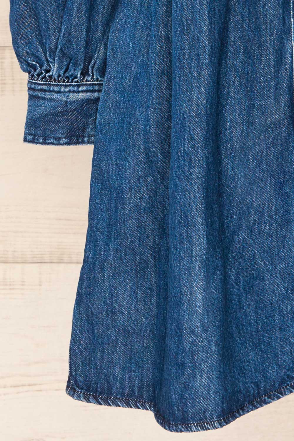 Eidesaetra Long Sleeve Denim Shirt Dress | La petite garçonne sleeves