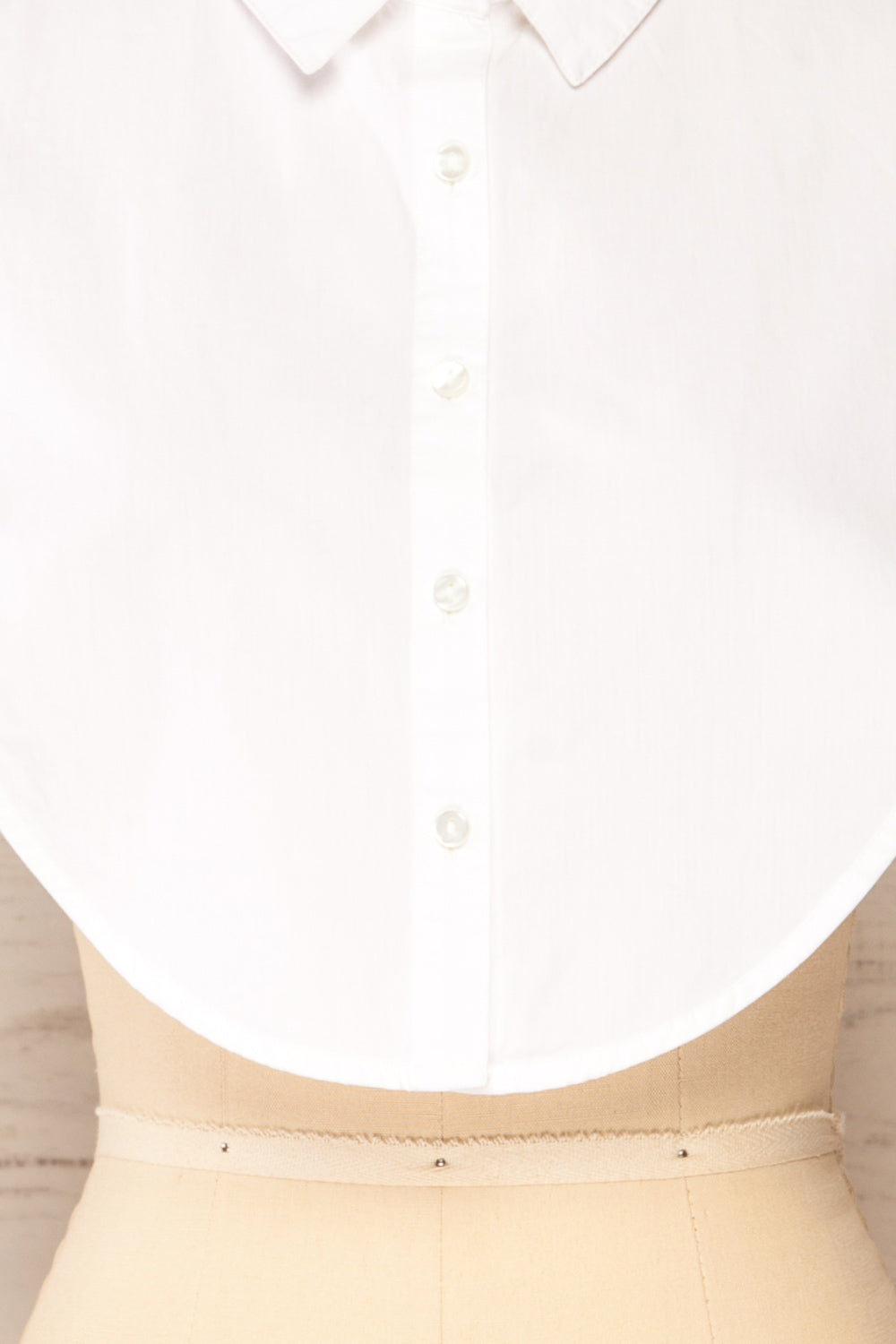 Elaiokhori Detachable Shirt Collar | La petite garçonne bottom