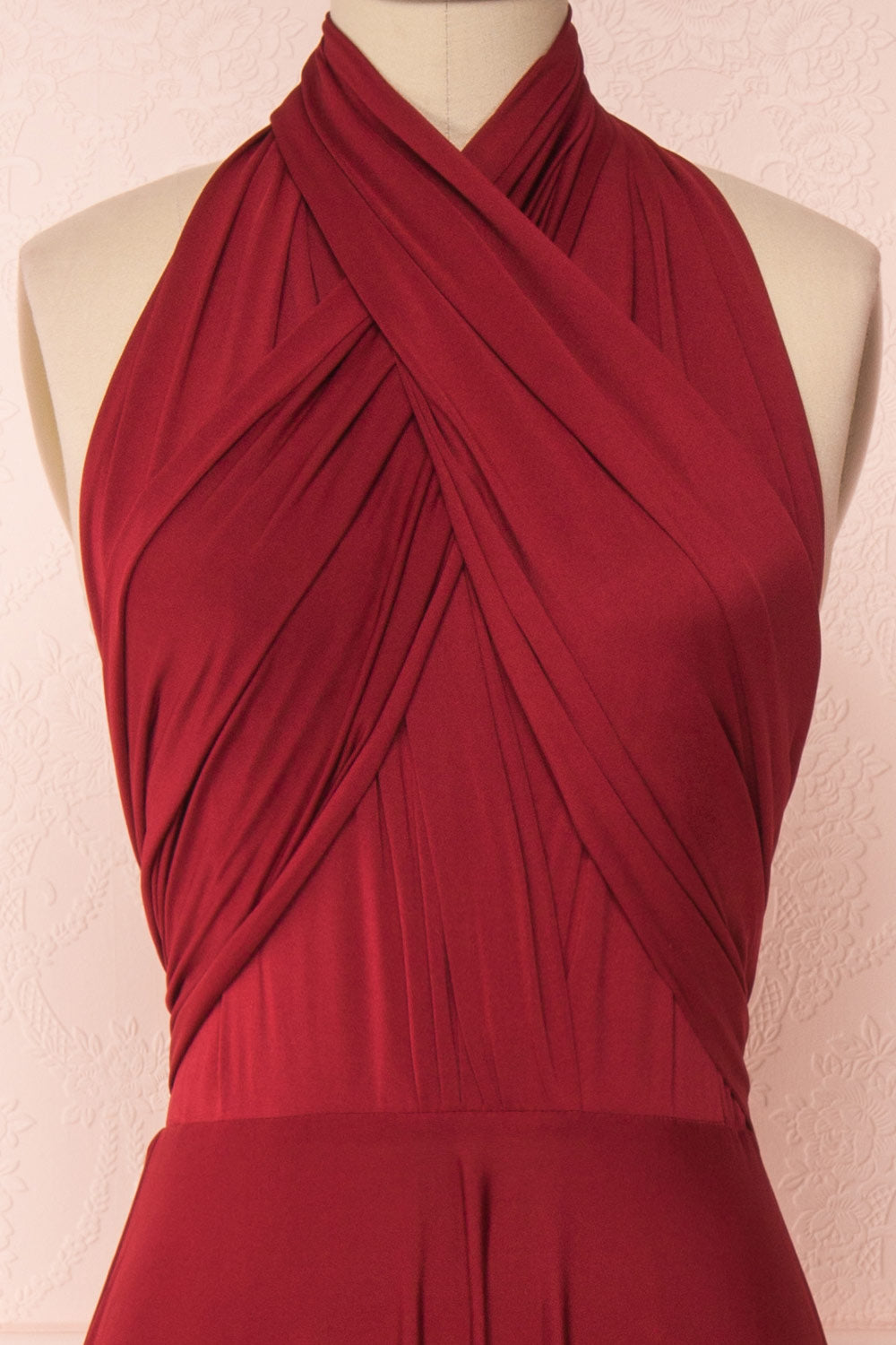 Elatia Bourgogne | Robe longue Convertible