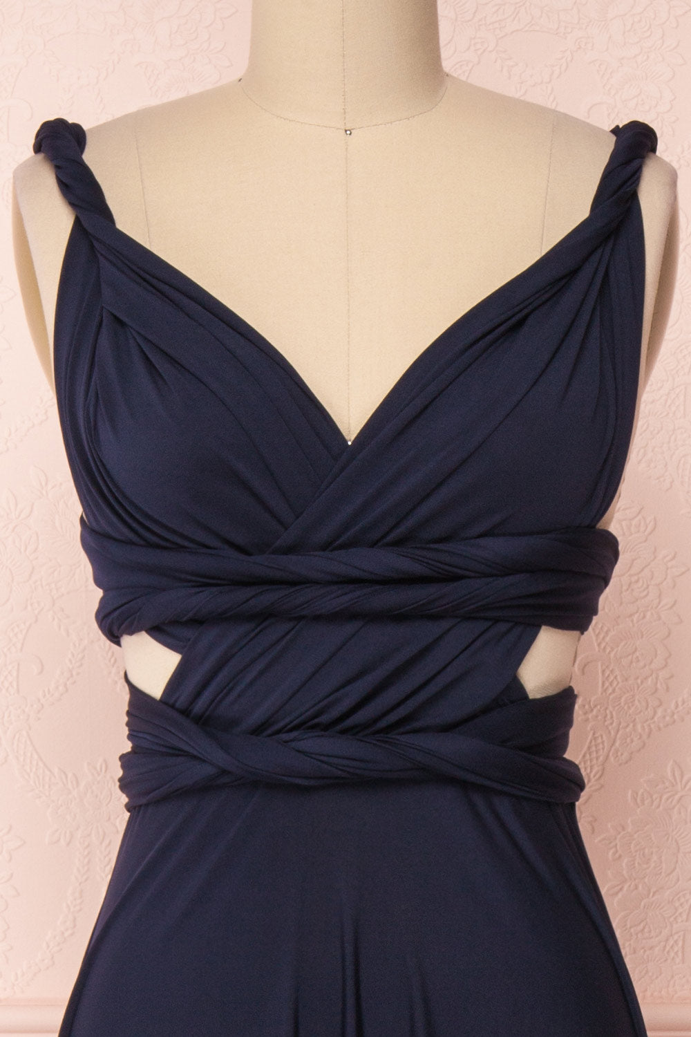 Elatia Marine | Blue Convertible Maxi Dress