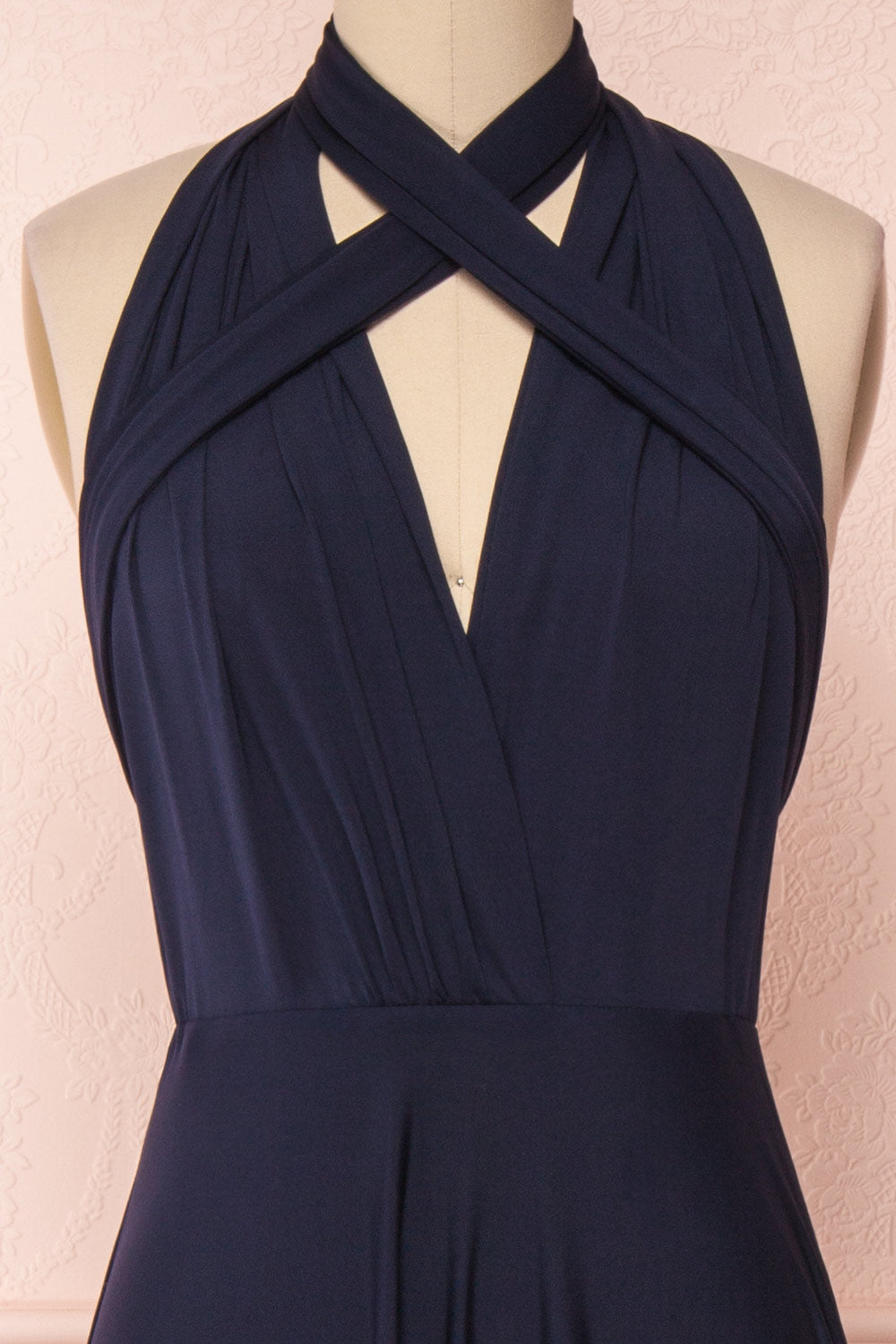 Elatia Marine | Blue Convertible Maxi Dress