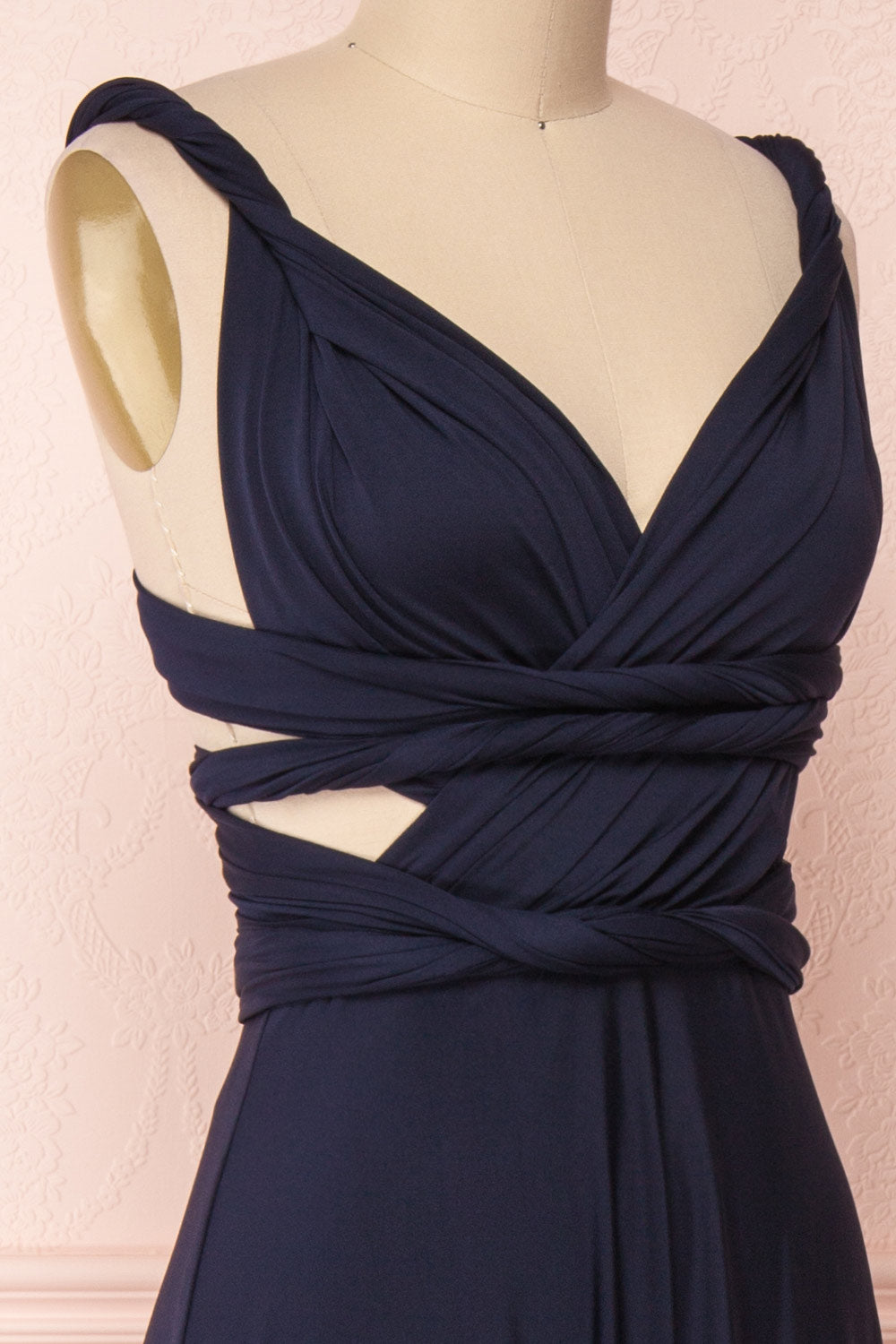 Elatia Marine | Blue Convertible Maxi Dress