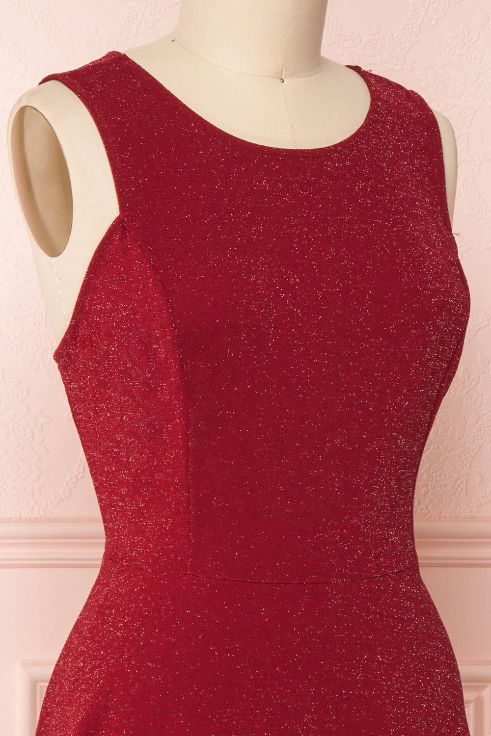 Elya Rubis | Robe Taille Plus Bourgogne