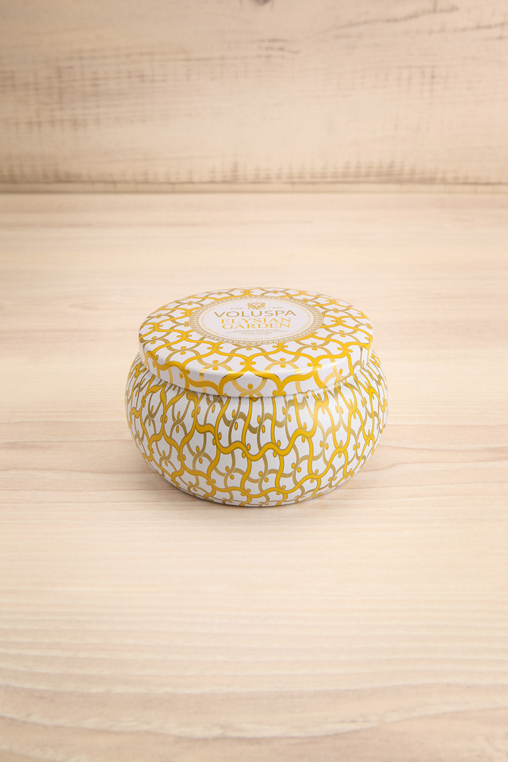 Maison Tin Candle Elysian Garden | La petite garçonne closed