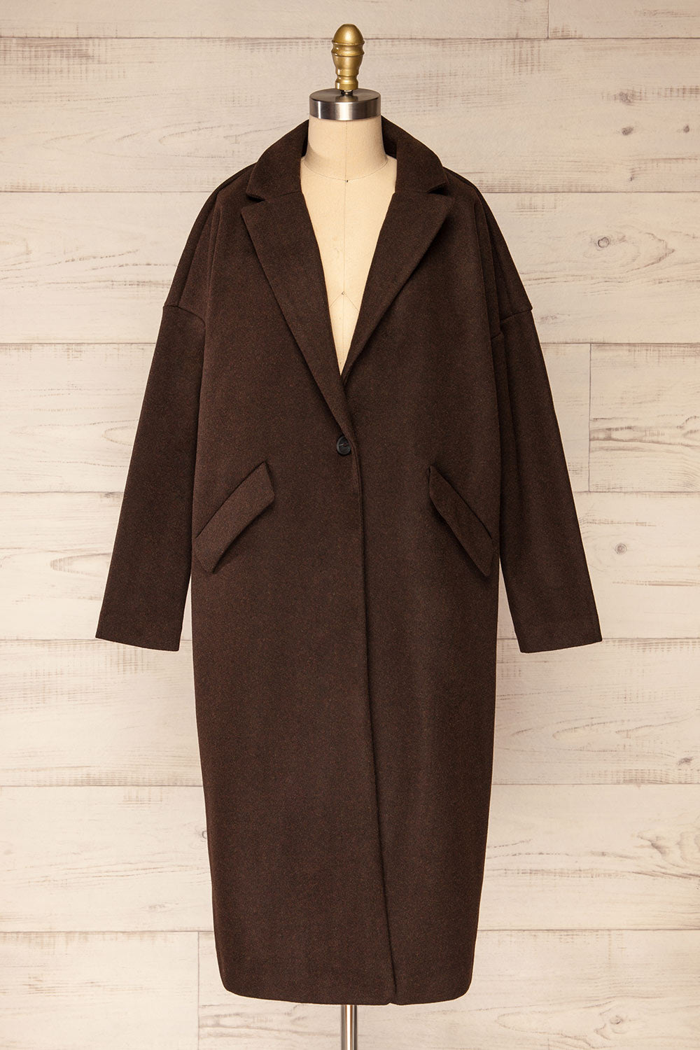 Emerson Felt Trench Coat | La petite garçonne front view