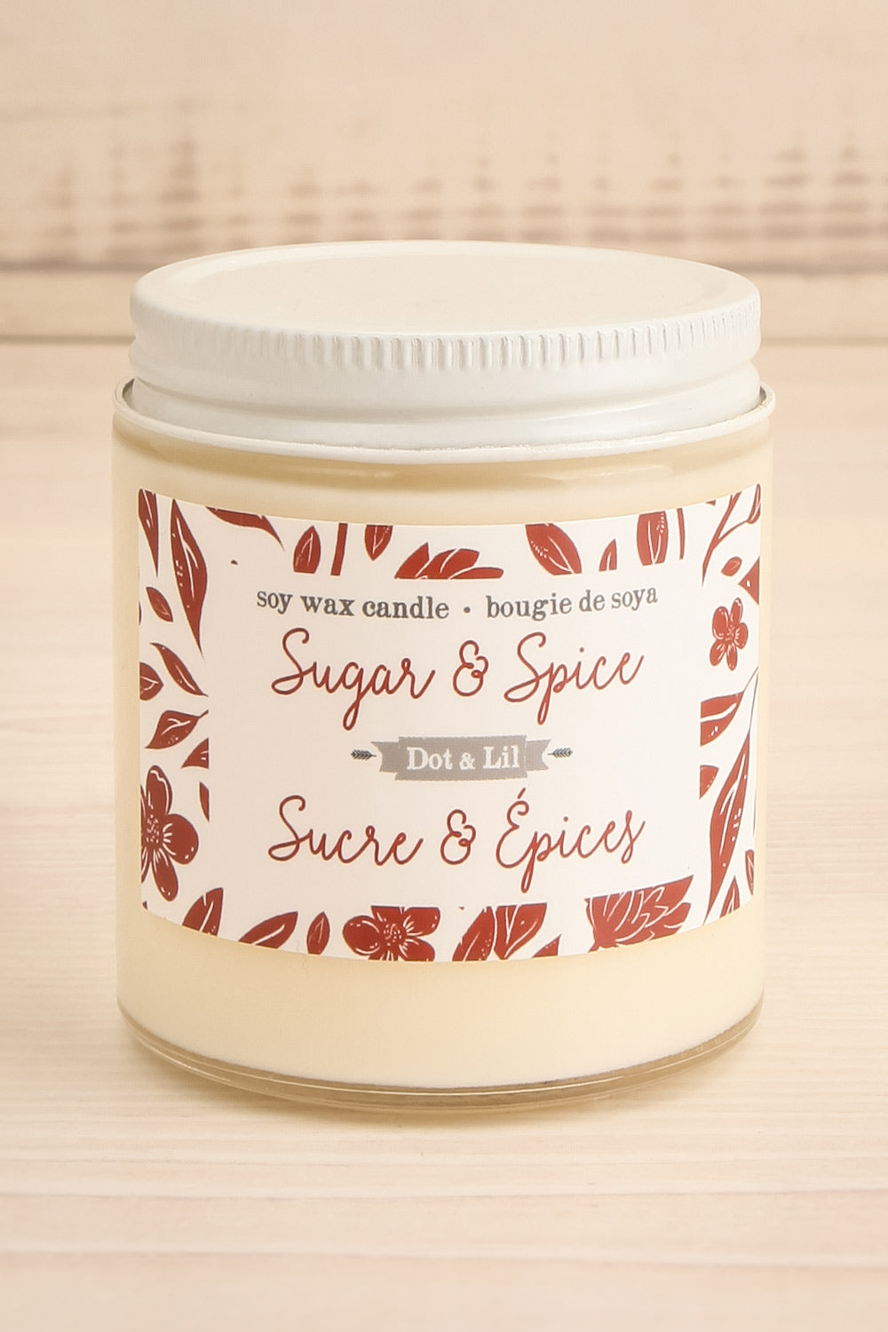 Christmas Candle Gift Box Set | Maison garçonne sugar closed close-up