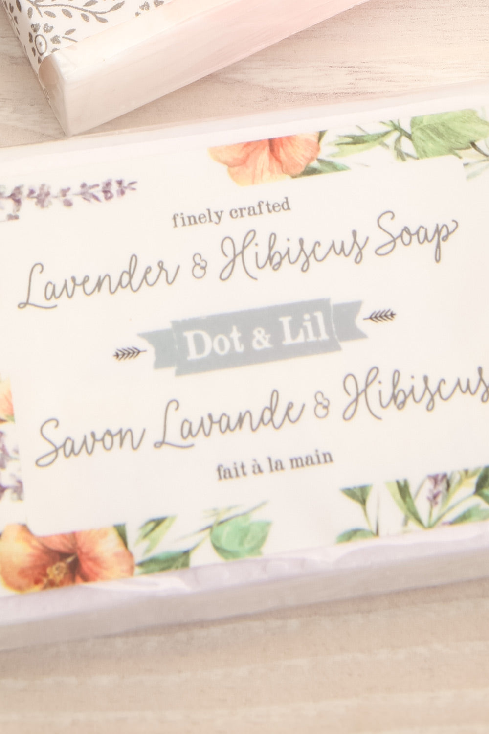 Ensemble Cadeau 3 Savons et Assiette Vintage | La petite garçonne lavande