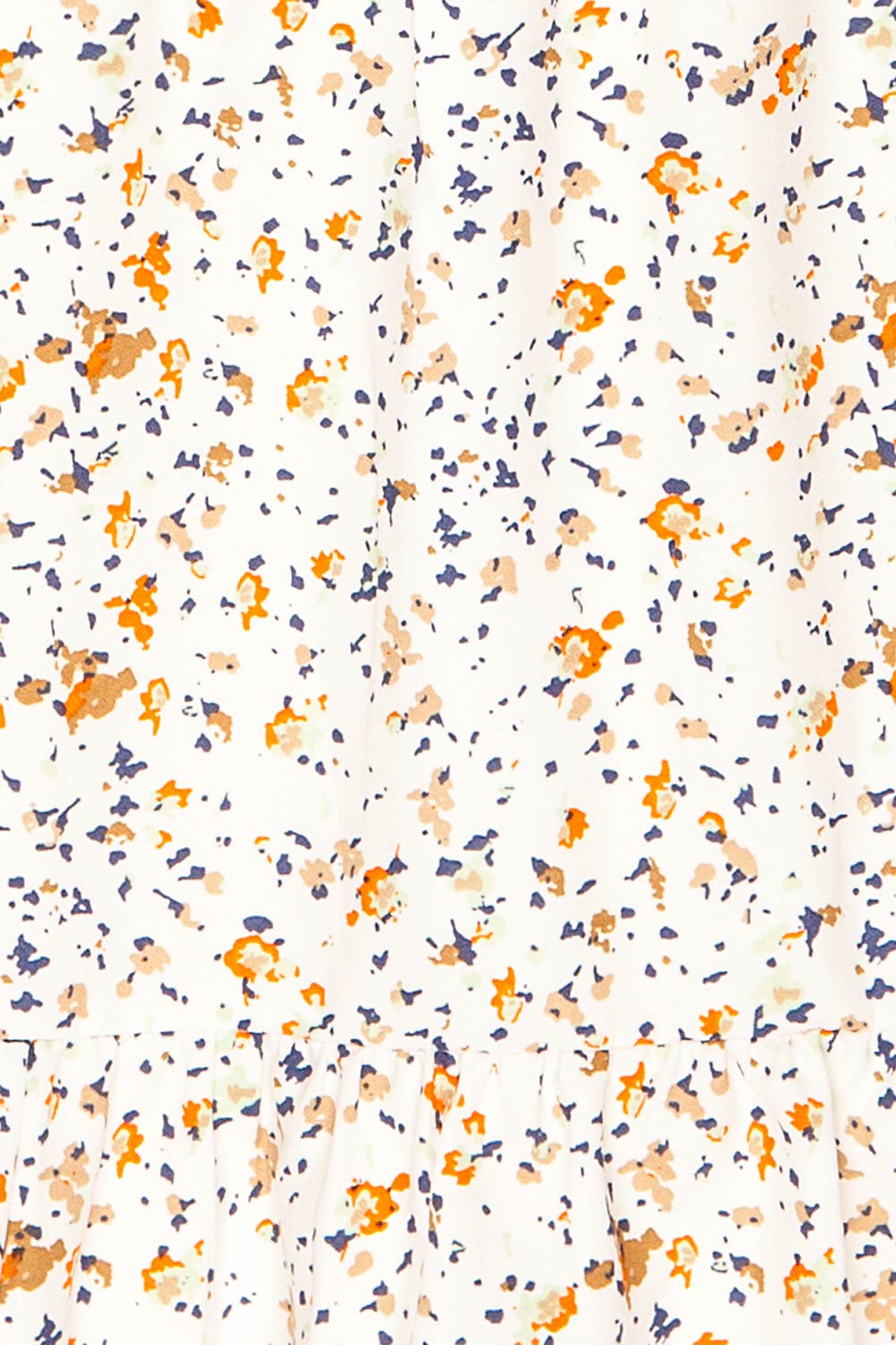 Estoril Patterned Short Skirt With Elastic Waist | La petite garçonne fabric