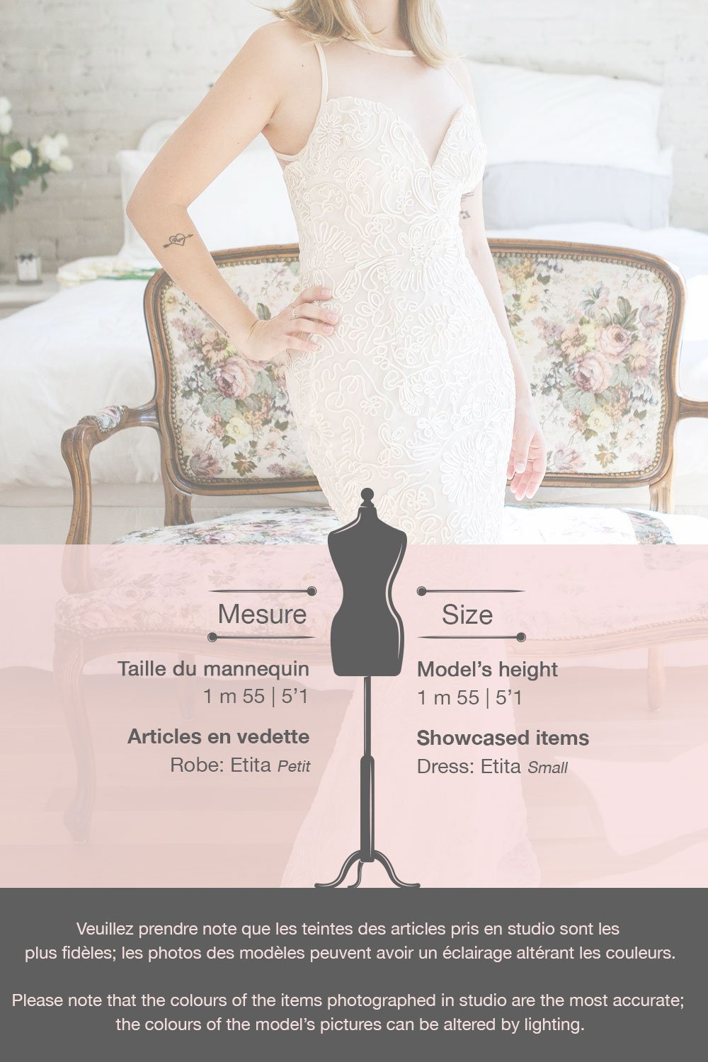 Etita | Cream Embroidered Gown