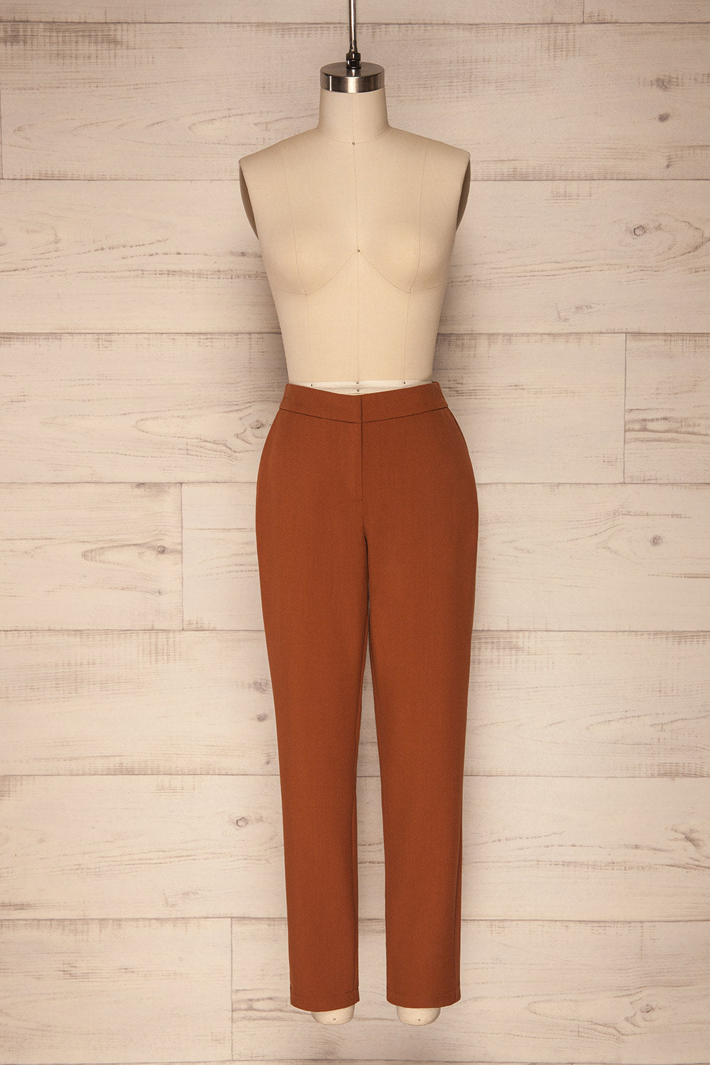Falstad Rust Pants | Pantalon | La Petite Garçonne front view