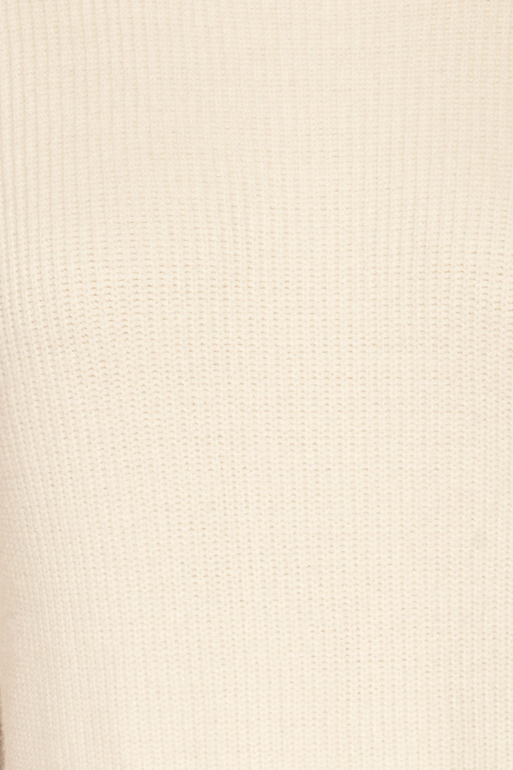 Farsund White Puffy Sleeve Knit Top | La petite garçonne fabric