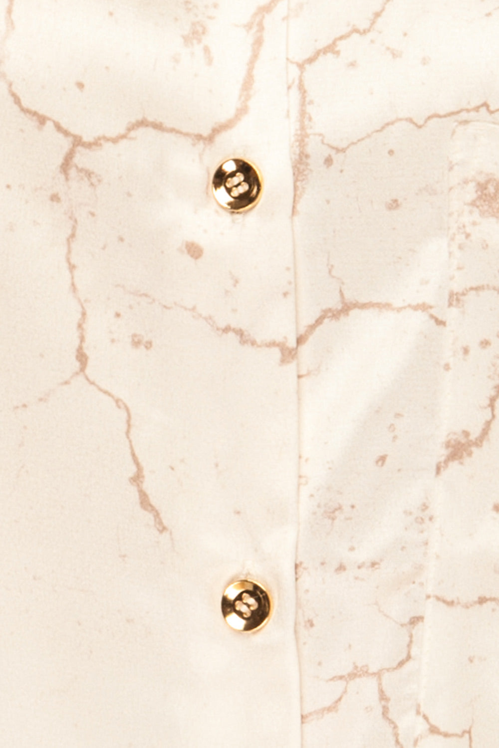 Favllemokke Patterned Satin Button-Up Shirt | La petite garçonne fabric