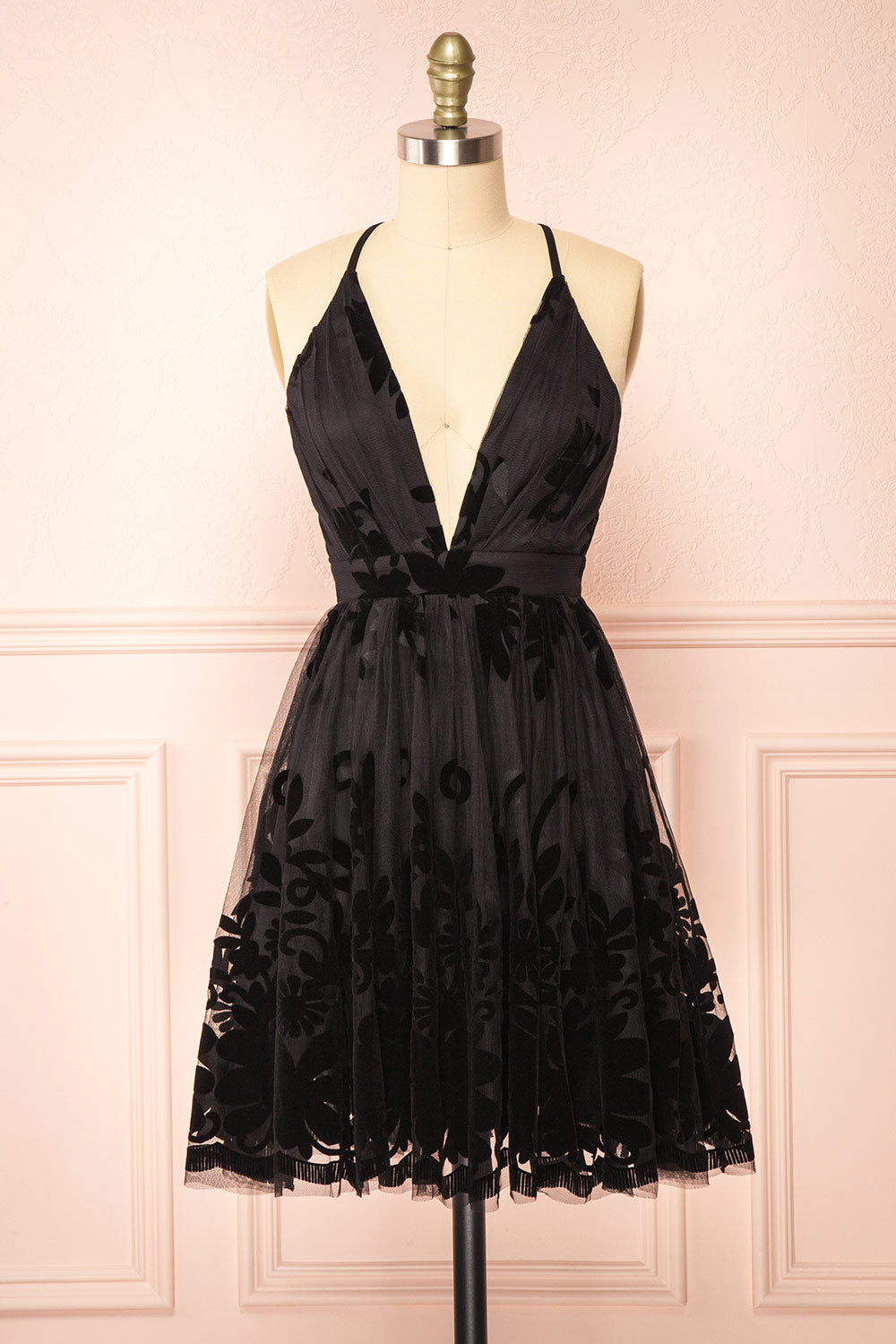 Filly Black | Short A-Line Tulle Dress