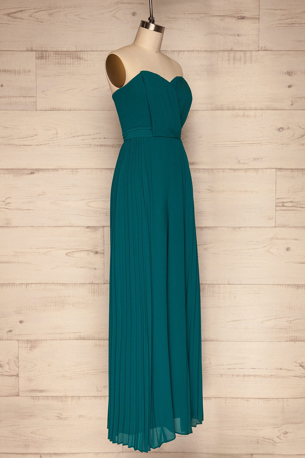 Fiorella Bustier Wide Leg Jumpsuit | La Petite Garçonne side view