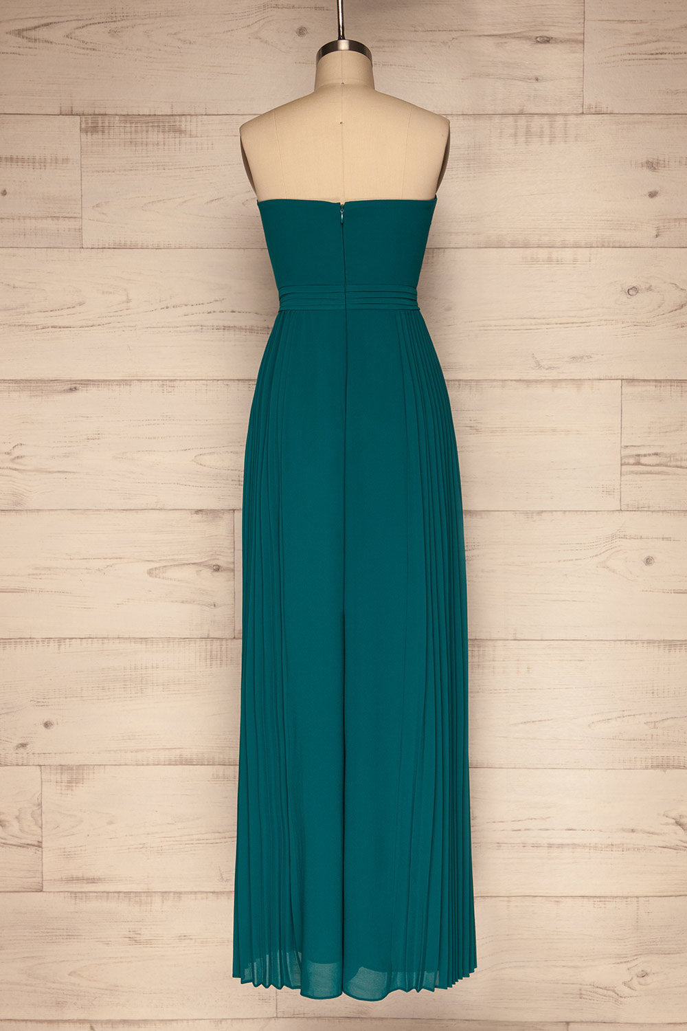 Fiorella Bustier Wide Leg Jumpsuit | La Petite Garçonne back view