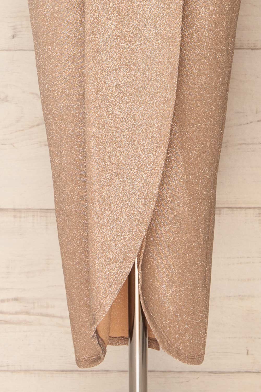 Feklora Sparkly Midi Dress w/ Long Sleeves | La petite garçonne bottom