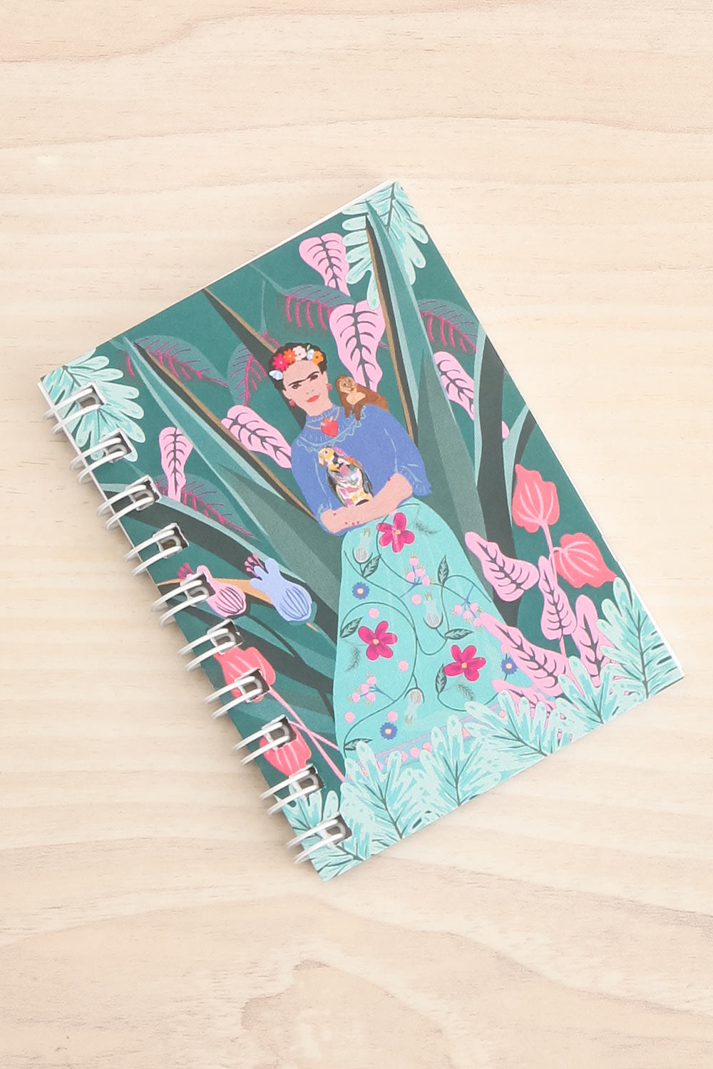 Frida Mini Spiral Notebook | Maison Garçonne close-up