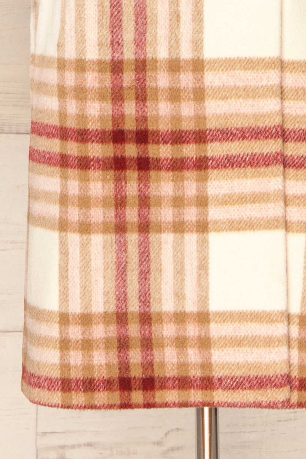 Fuenlabrada Plaid Trench Coat | La petite garçonne bottom