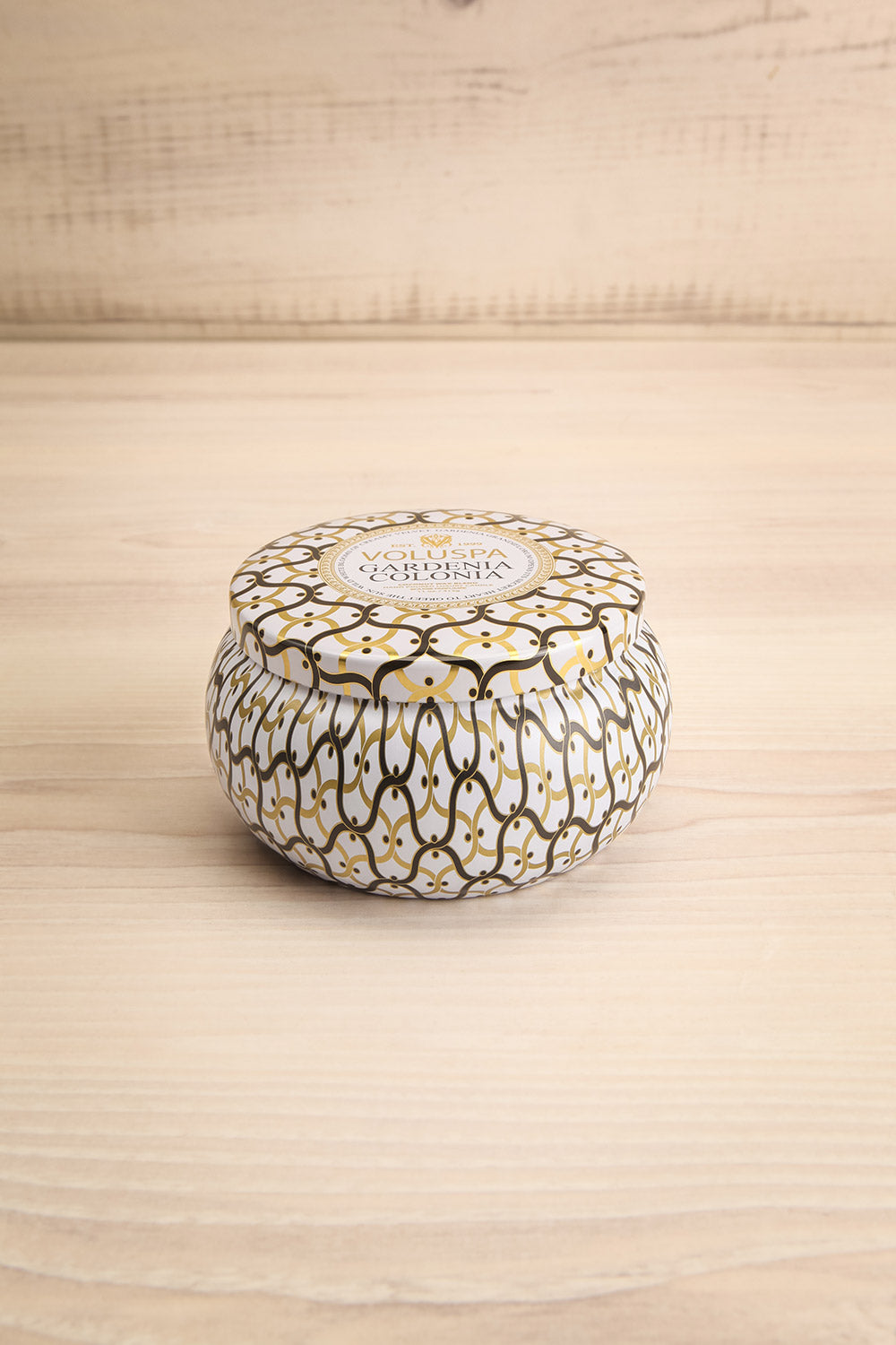 Maison Tin Candle Gardenia Colonia | La petite garçonne closed