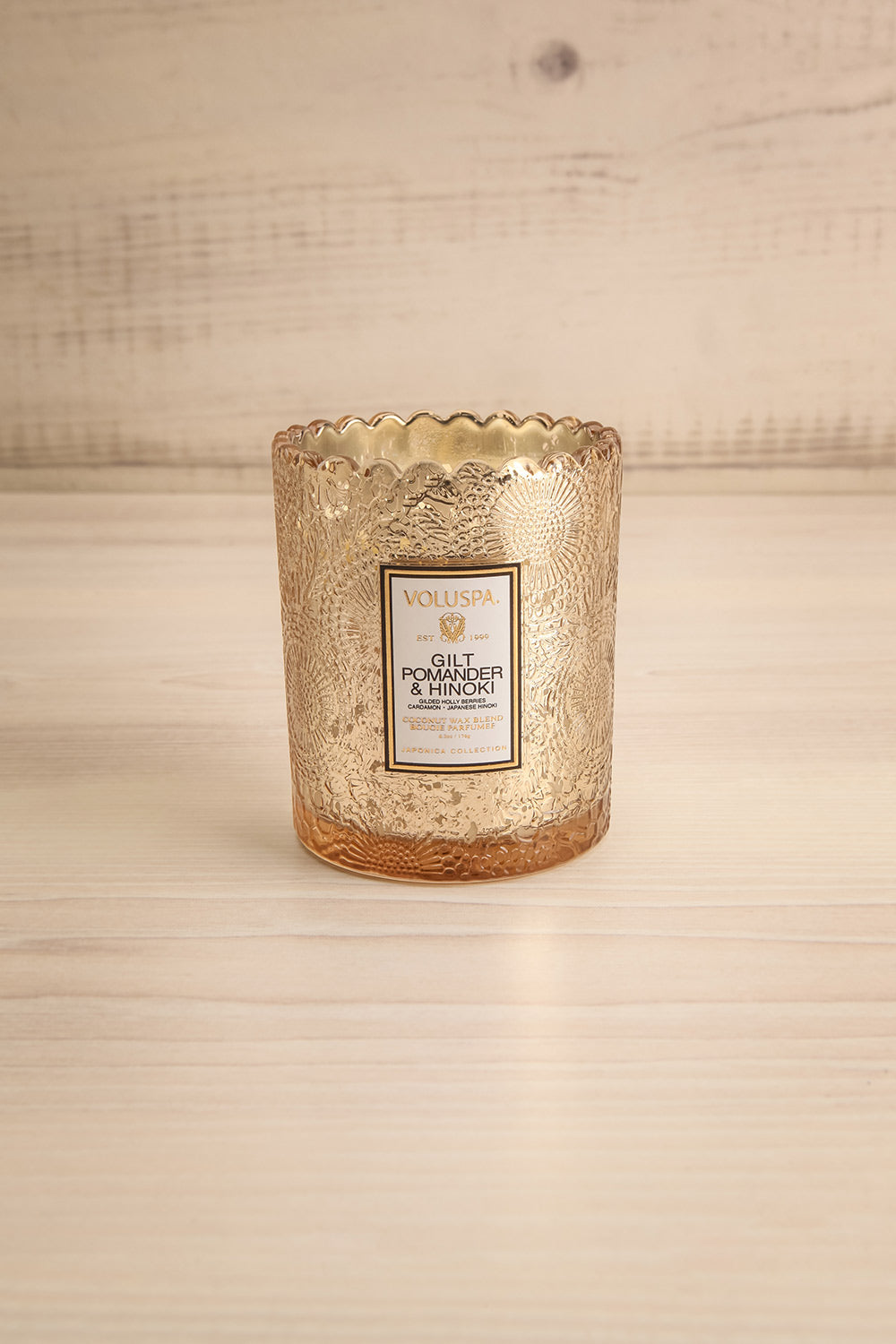 Gift Set Candle & Diffuser Gilt Pomander | La petite garçonne candle