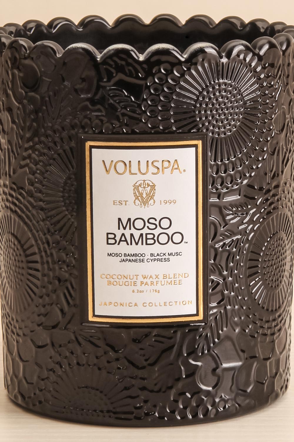 Gift Set Candle & Diffuseur Moso Bamboo close-up